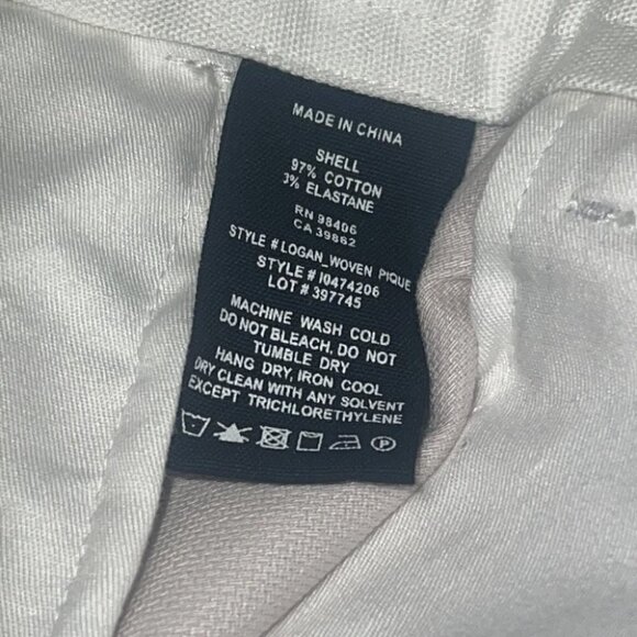 THEORY Man Glaze Logan_woven Pique Slim Fit Trousers Size 38 - Picture 6 of 13